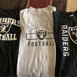 3 Men’s Raiders T-Shirts